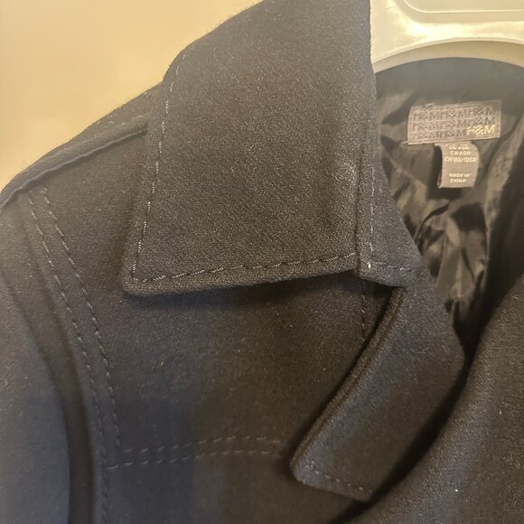 H&M Peacoat - Dark Navy Blue - Picture 3 of 13